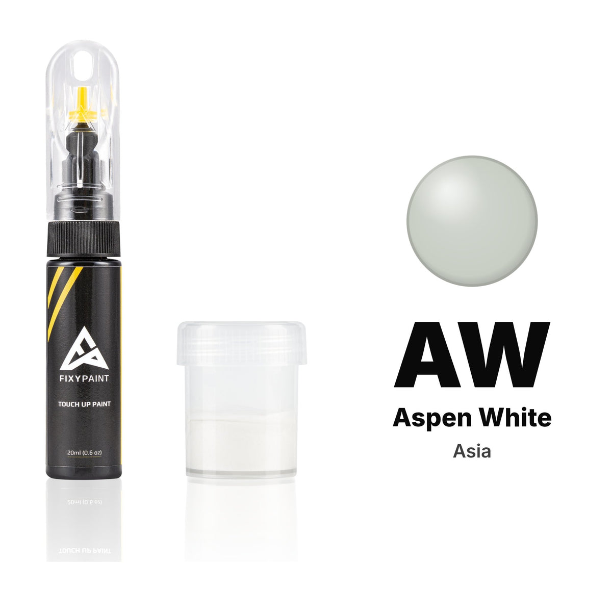 Touch-up paint for Asia AW Aspen White, Standard kit