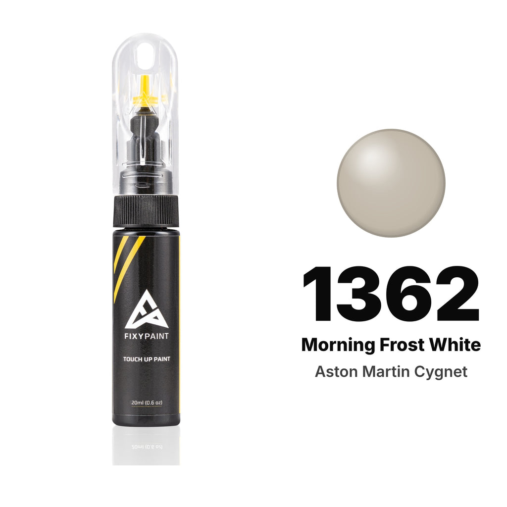 Touch-up paint for Aston Martin Cygnet 1362 Morning Frost White, Basic kit