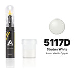 Touch-up paint for Aston Martin Cygnet 5117D Stratus White, Standard kit