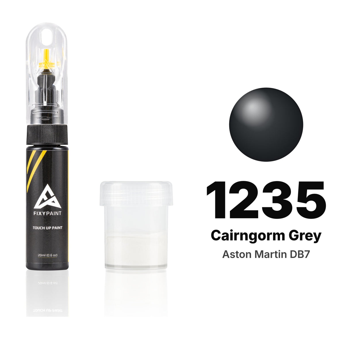 Touch-up paint for Aston Martin DB7 1235 Cairngorm Grey, Standard kit