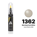 Lackstift für Aston Martin DB9 – 1362 Morning Frost White (2008–2017), Set Basis