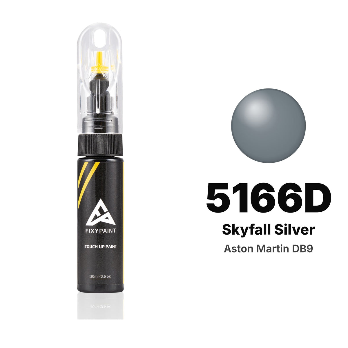 Touch-up paint for Aston Martin DB9 5166D Skyfall Silver, Basic kit