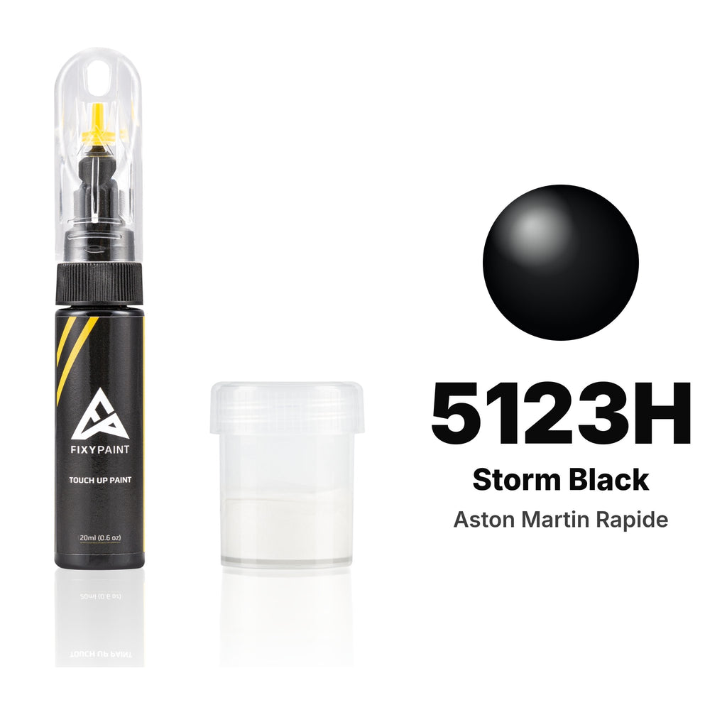 Touch-up paint for Aston Martin Rapide 5123H Storm Black, Standard kit