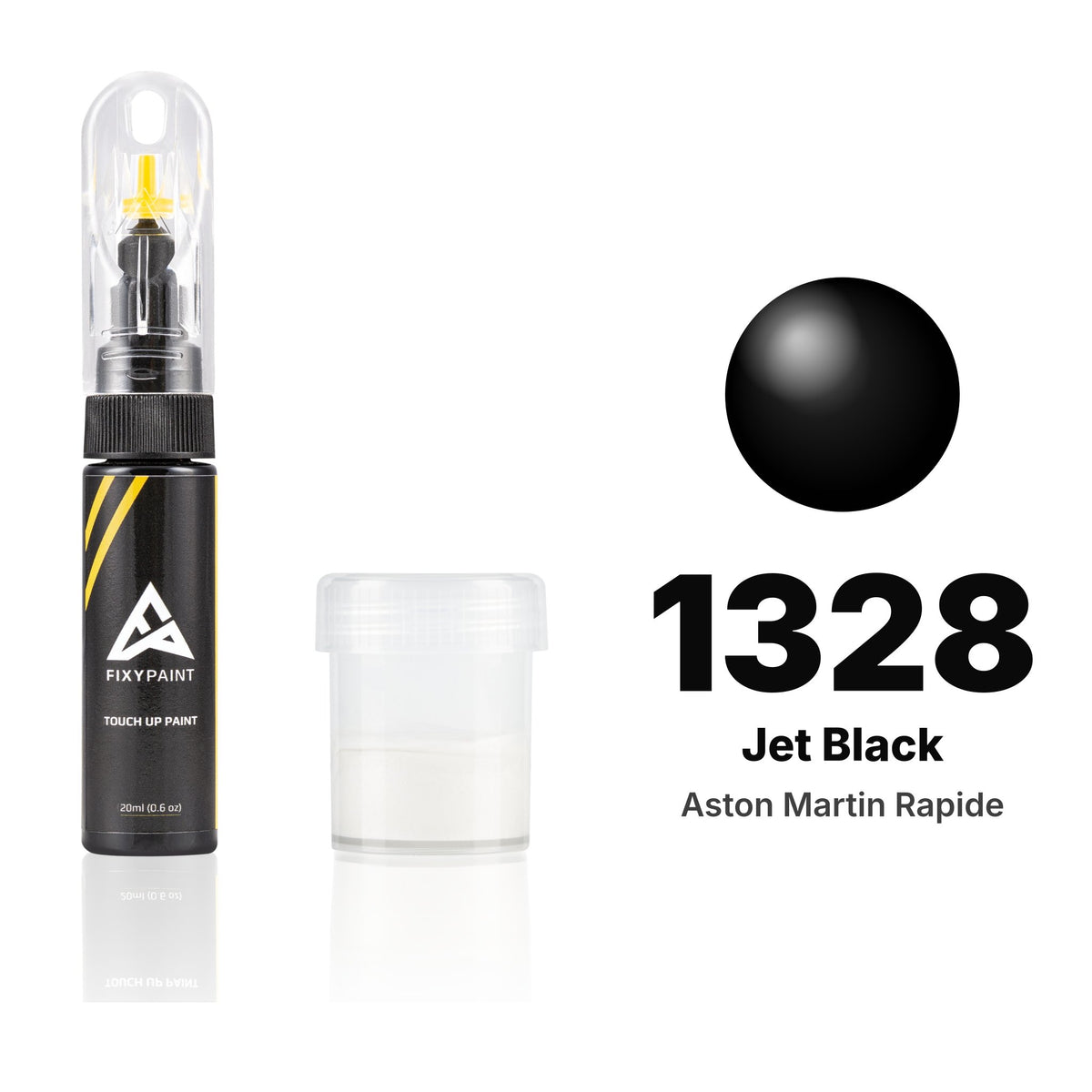 Touch-up paint for Aston Martin Rapide 1328 Jet Black, Standard kit