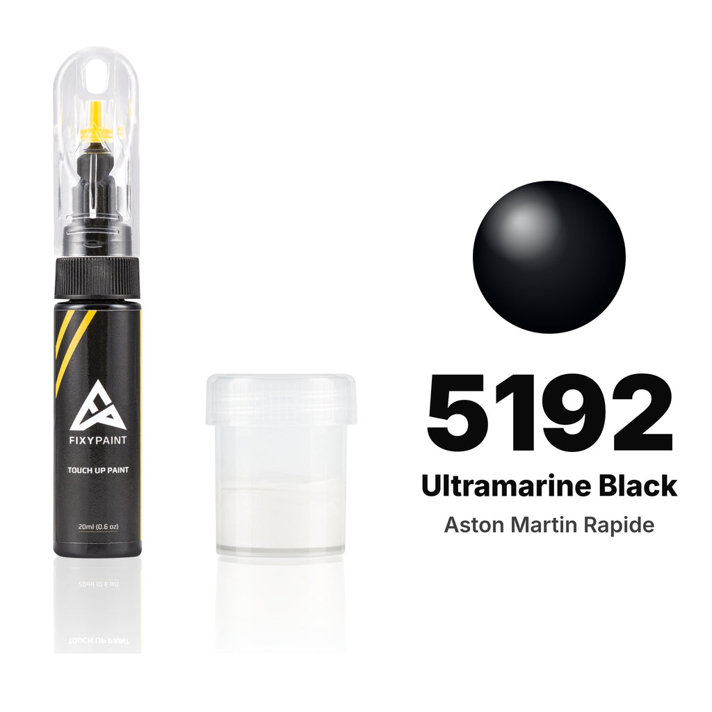 Pintura de retoque para Aston Martin Rapide – 5192 Ultramarine Black (2017–2019), kit Estándar