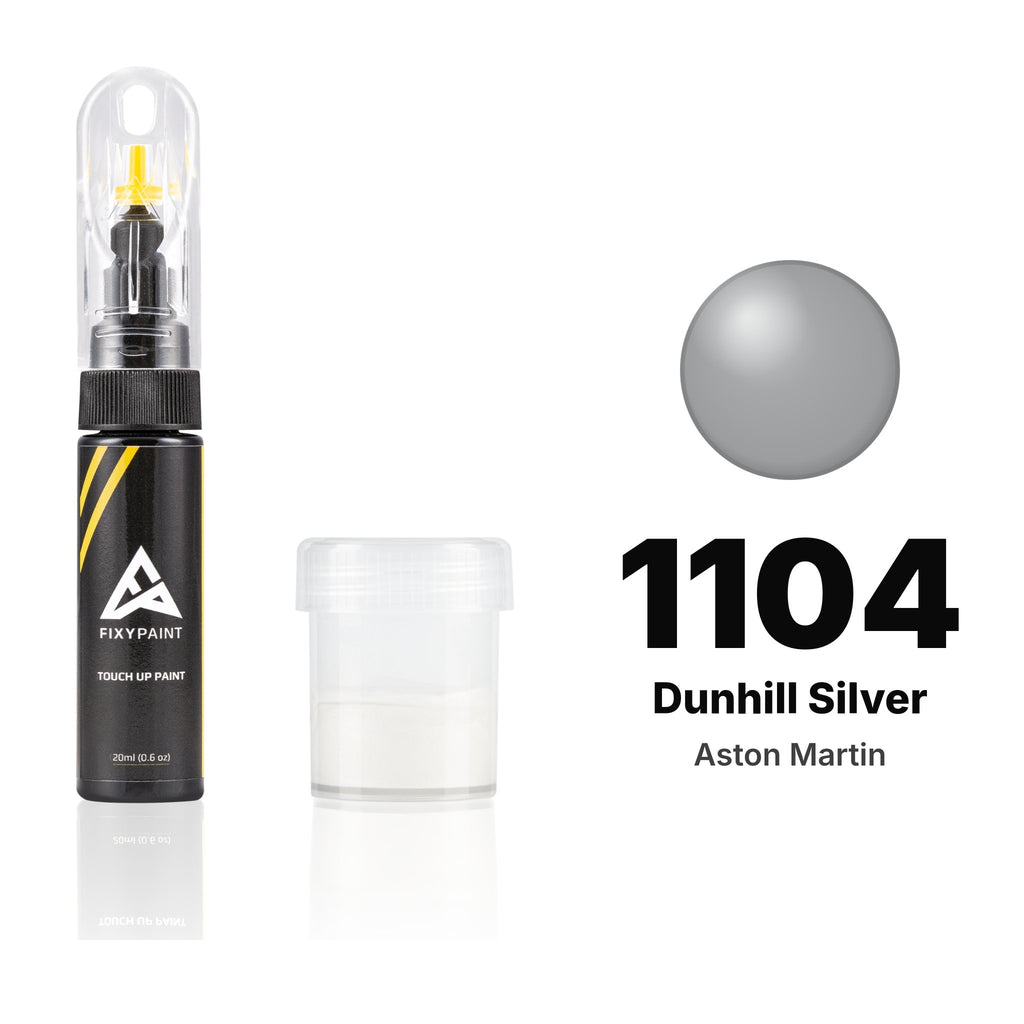 Touch-up paint for Aston Martin 1104 Dunhill Silver, Standard kit