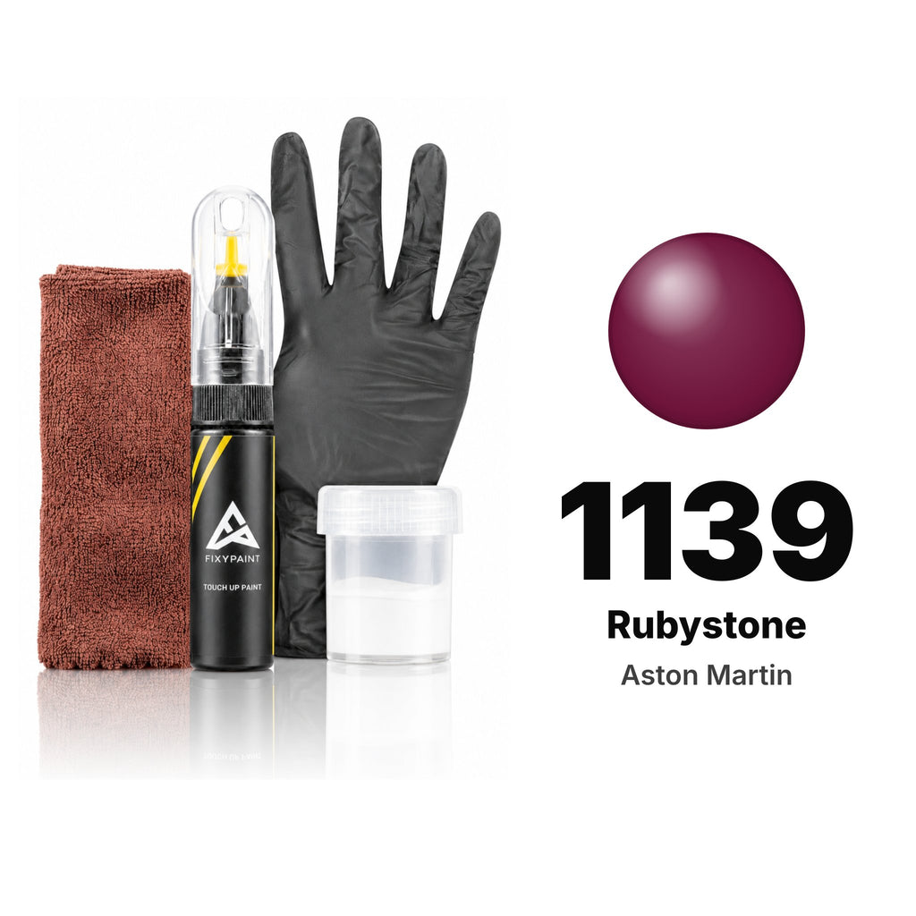 Touch-up paint for Aston Martin 1139 Rubystone, Complete kit