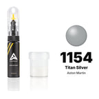 Touch-up paint for Aston Martin 1154 Titan Silver, Standard kit