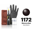 Touch-up paint for Aston Martin 1172 Marocco Red, Complete kit