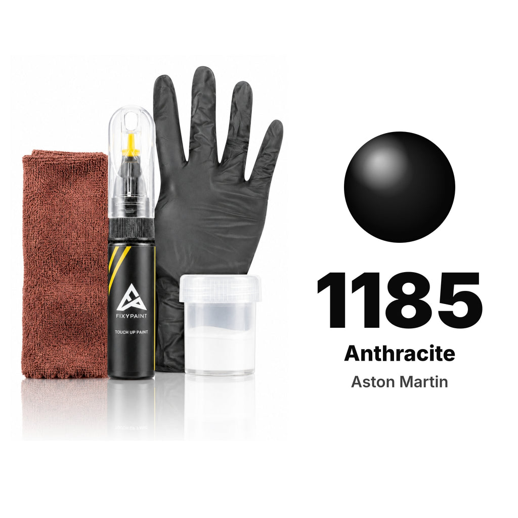 Touch-up paint for Aston Martin 1185 Anthracite, Complete kit
