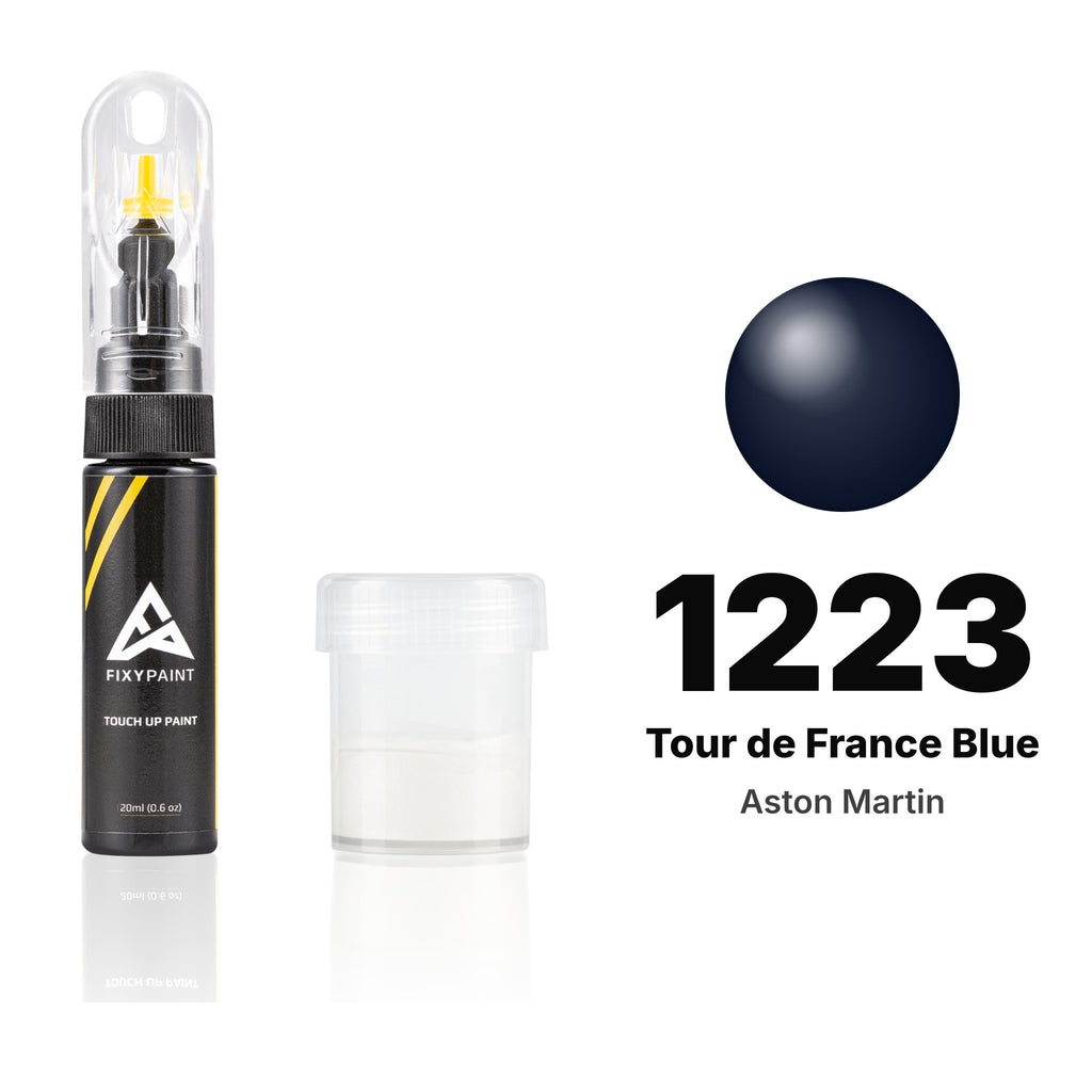 Lackstift für Aston Martin – 1223 Tour de France Blue (alle Modelle, 2003–2004), Set Standard