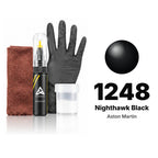 Touch-up paint for Aston Martin 1248 Nighthawk Black, Complete kit