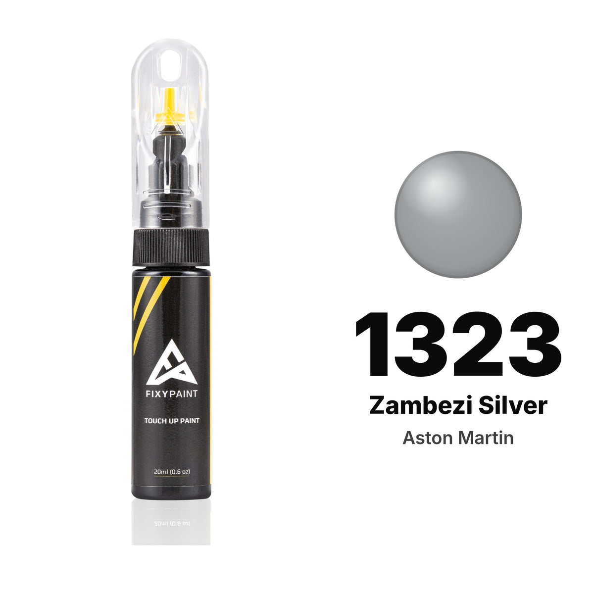Touch-up paint for Aston Martin 1323 Zambezi Silver, Basic kit