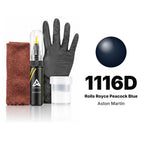 Touch-up paint for Aston Martin 1116D Rolls Royce Peacock Blue, Complete kit