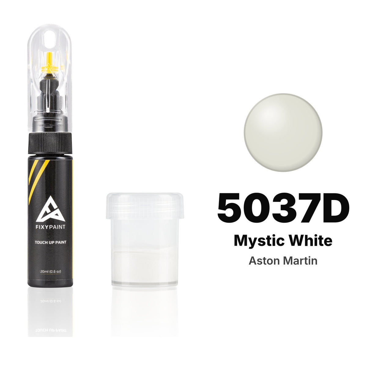 Touch-up paint for Aston Martin 5037D Mystic White, Standard kit