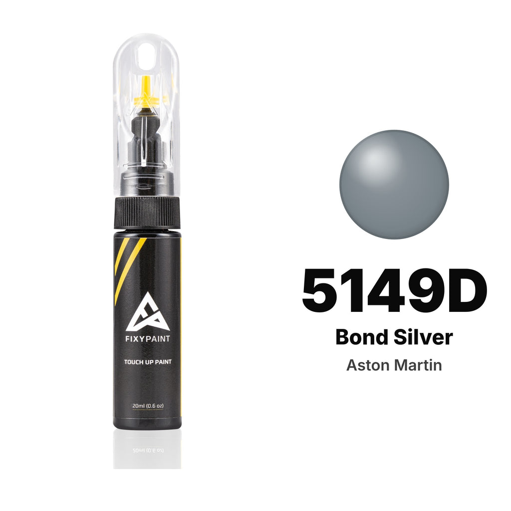 Touch-up paint for Aston Martin 5149D Bond Silver, Basic kit