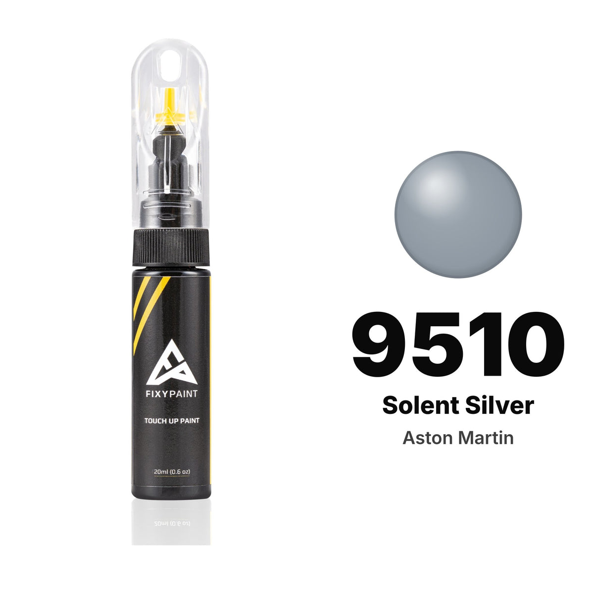 Touch-up paint for Aston Martin 9510 Solent Silver, Basic kit