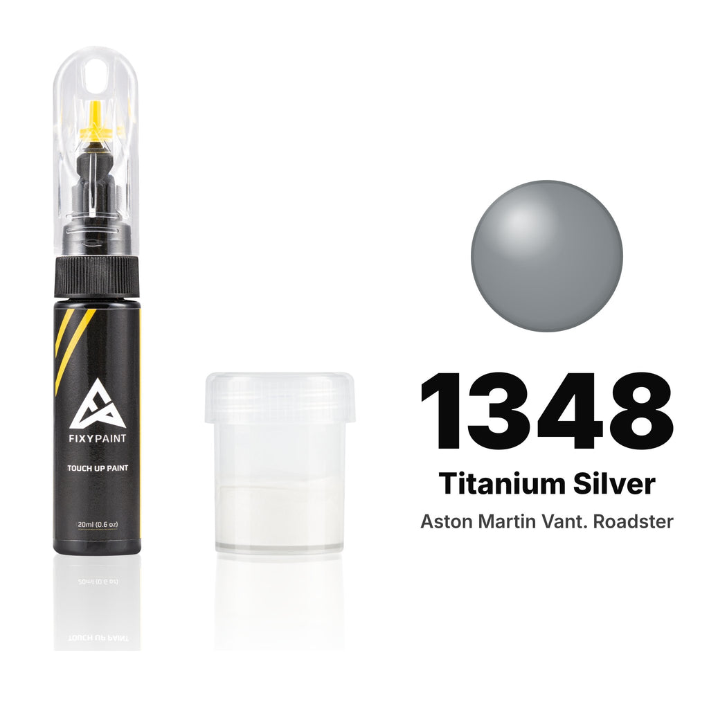 Touch-up paint for Aston Martin Vant. Roadster 1348 Titanium Silver, Standard kit