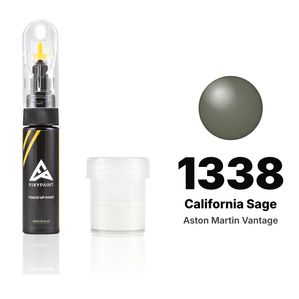 Pintura de retoque para Aston Martin Vantage – 1338 California Sage (2008–2011), kit Estándar