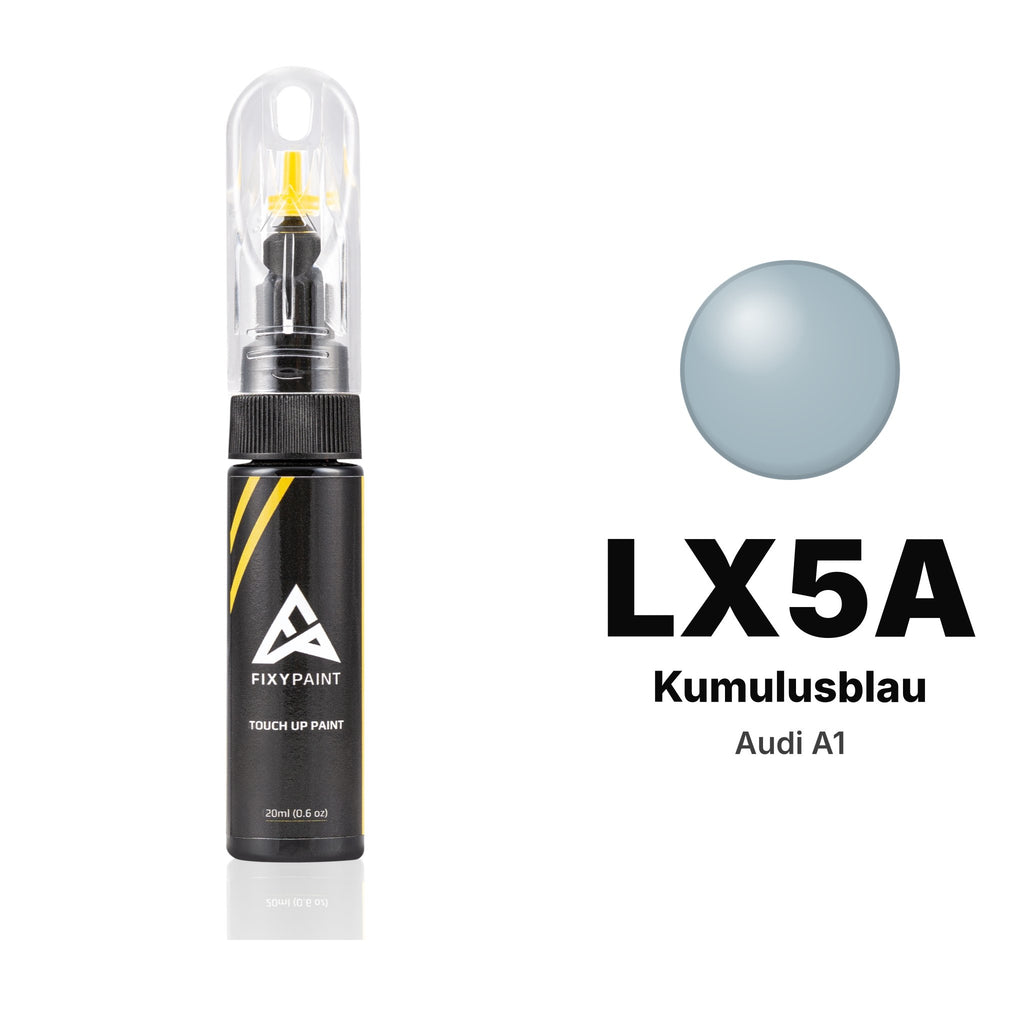 Touch-up paint for Audi A1 LX5A Kumulusblau, Basic kit