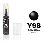 Touch-up paint for Audi A2 Y9B Brilliant Black, Standard kit