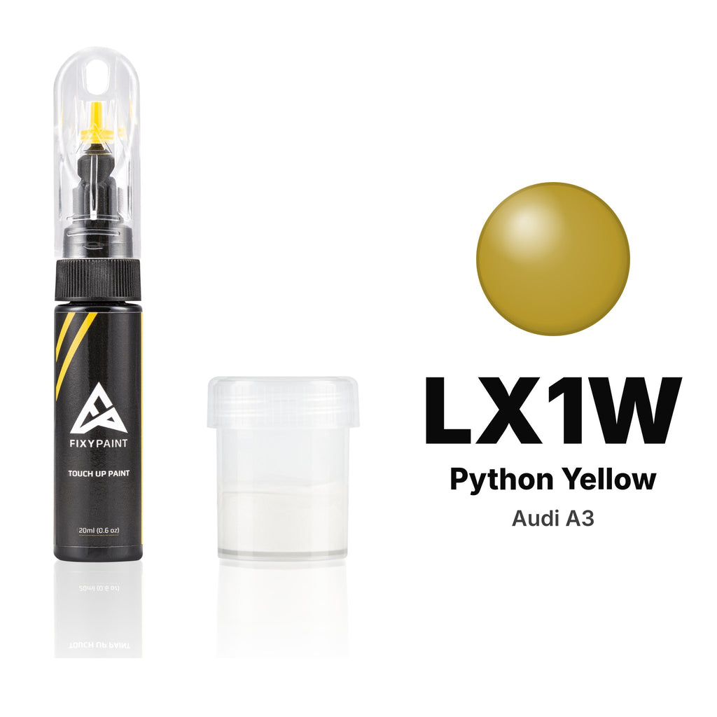 Touch-up paint for Audi A3 LX1W Python Yellow, Standard kit