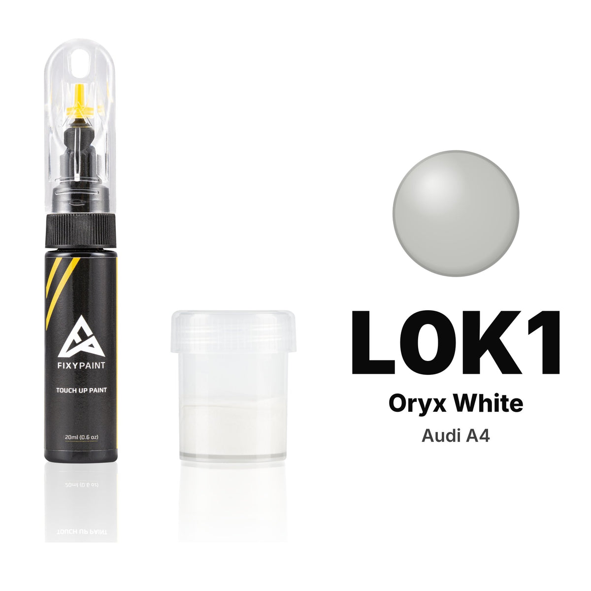 Touch-up paint for Audi A4 L0K1 Oryx White, Standard kit