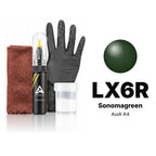Touch-up paint for Audi A4 LX6R Sonomagreen, Complete kit