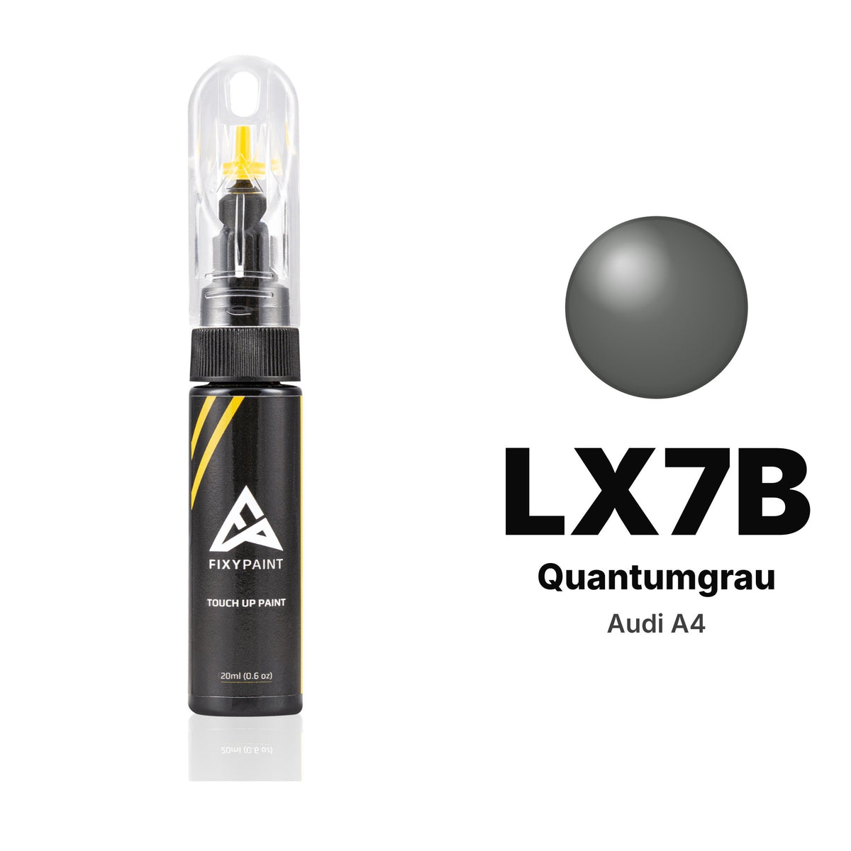 Audi A4 LX7B Quantumgrau touch-up paint, Basic kit