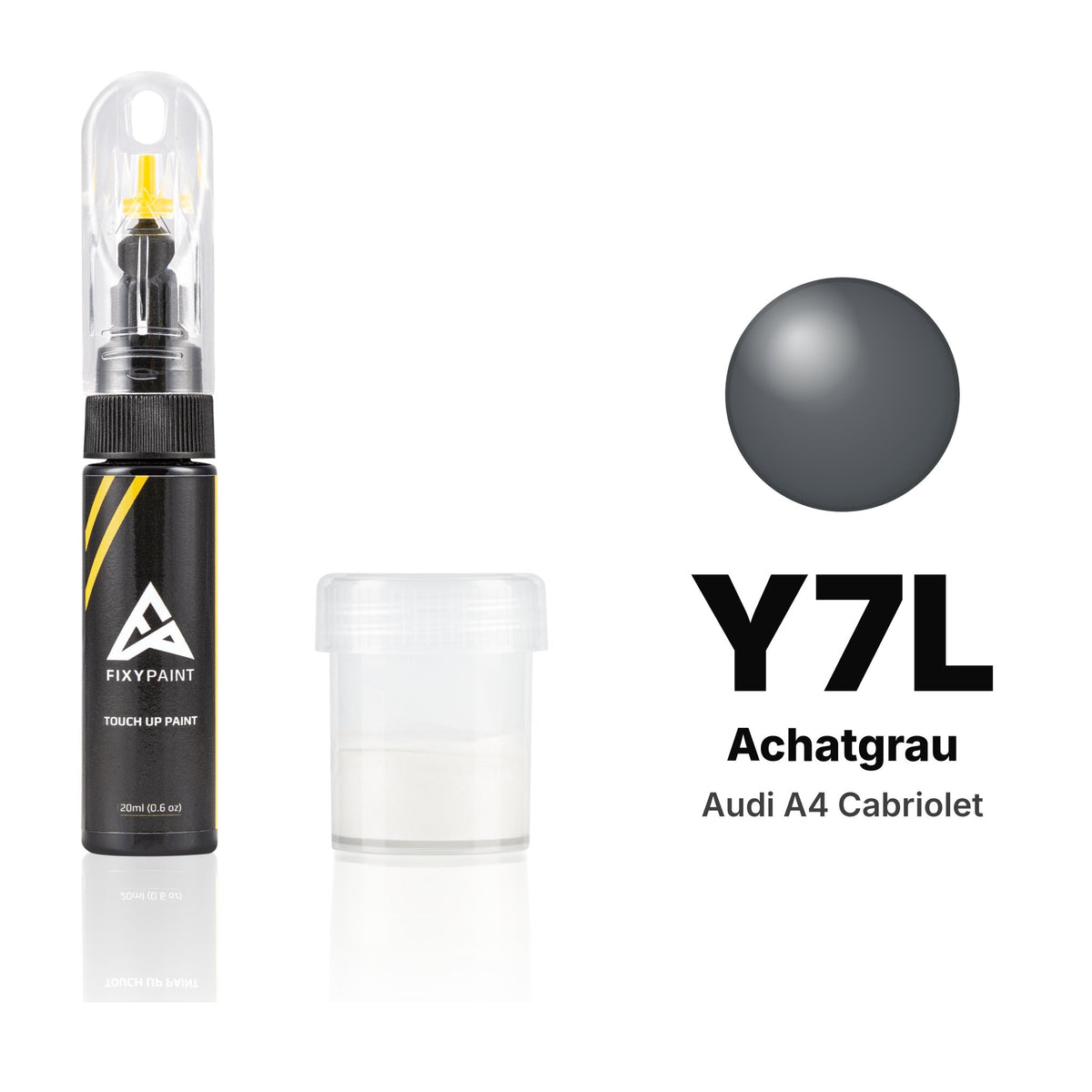 Touch-up paint for Audi A4 Cabriolet Y7L Achatgrau, Standard kit