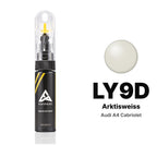 Vernice ritocco per Audi A4 Cabriolet – LY9D Arktisweiss (2004), kit Base