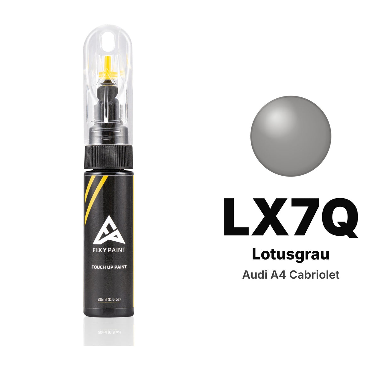 Touch-up paint for Audi A4 Cabriolet LX7Q Lotusgrau, Basic kit