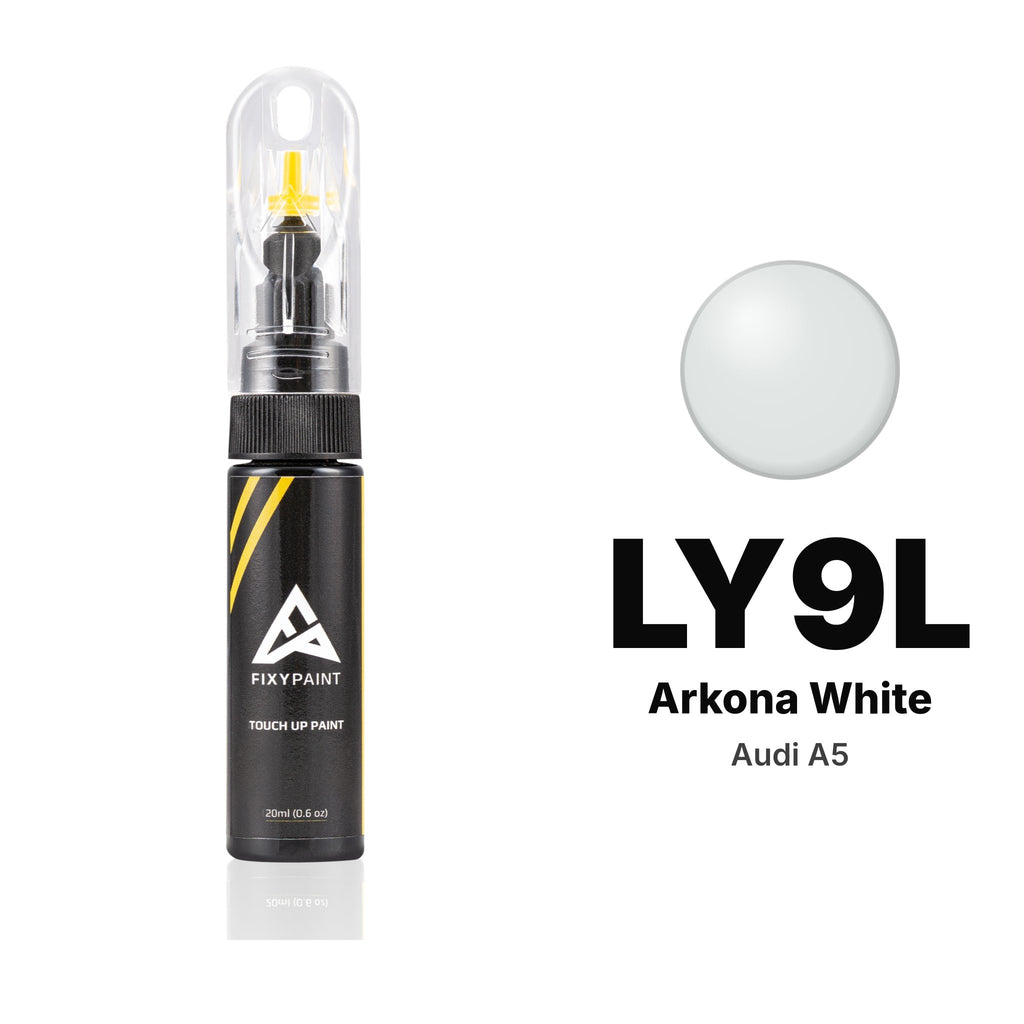 Touch-up paint for Audi A5 LY9L Arkona White, Basic kit