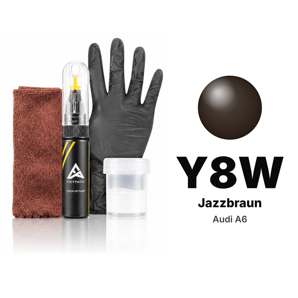 Touch-up paint for Audi A6 Y8W Jazzbraun, Complete kit