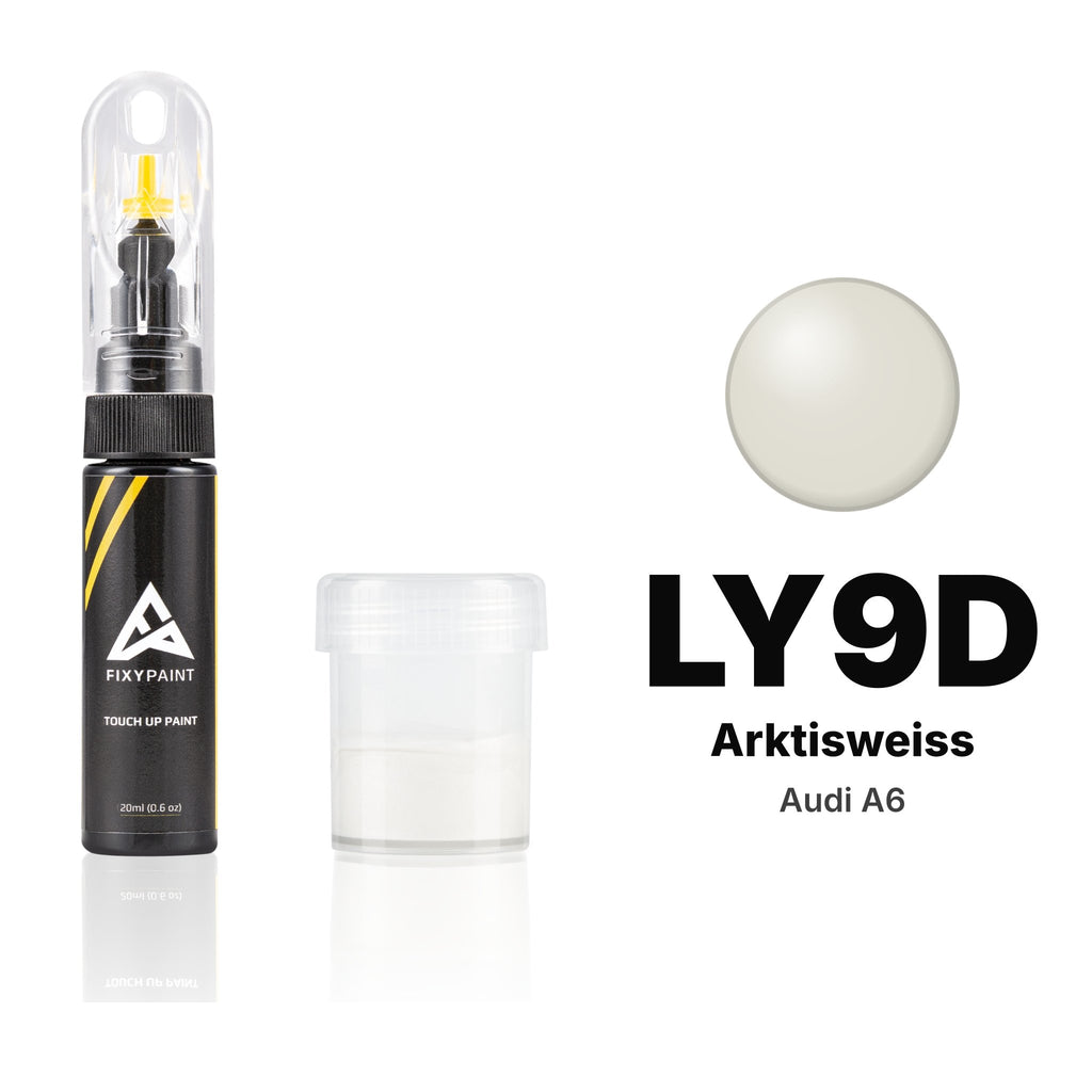 Touch-up paint for Audi A6 LY9D Arktisweiss, Standard kit