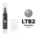 Lackstift für Audi A6 – LTB2 Selenitsilber (ab 2016), Set Standard