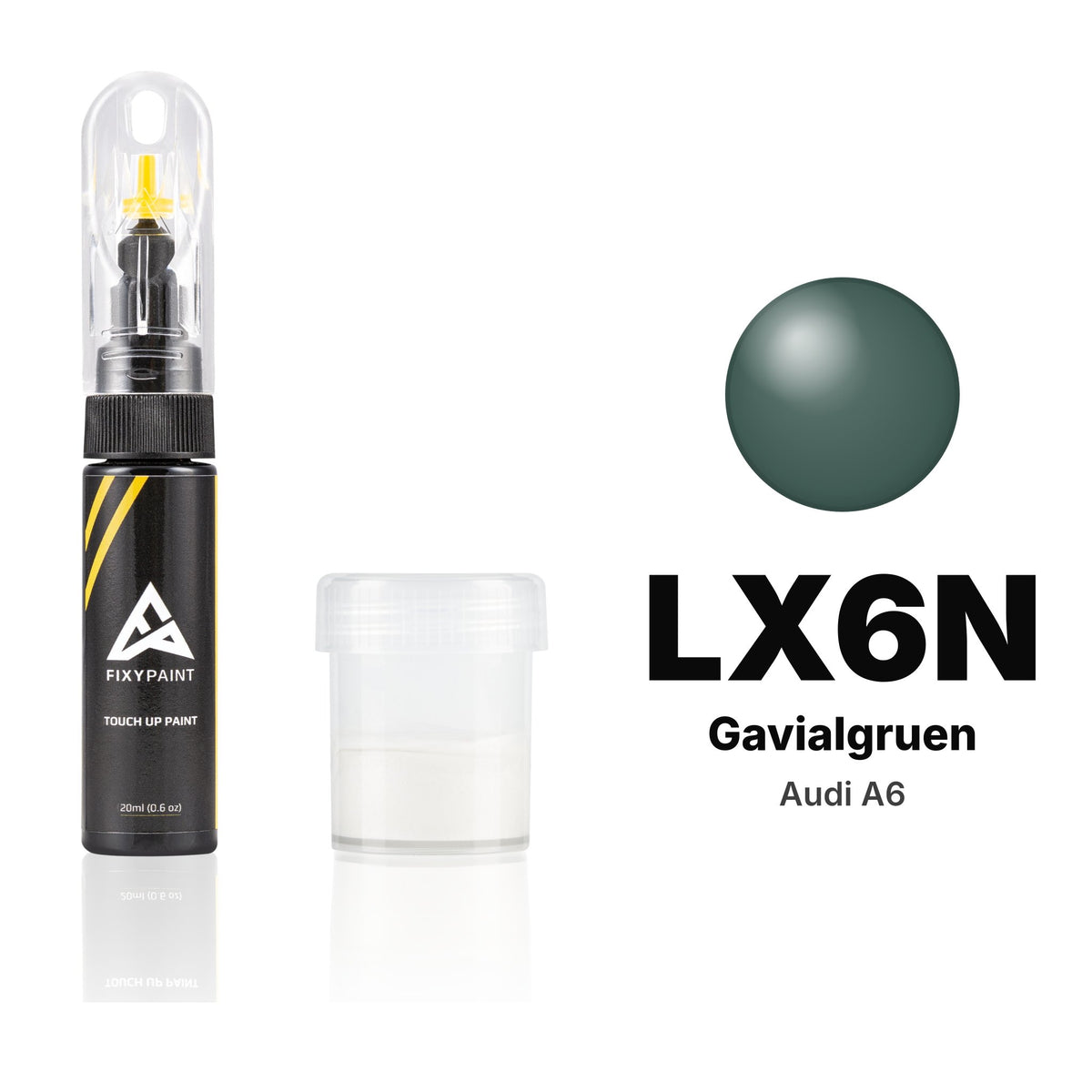 Touch-up paint for Audi A6 LX6N Gavialgruen, Standard kit