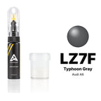 Peinture de retouche pour Audi A6 – LZ7F Typhoon Gray (2017–2023), kit Standard