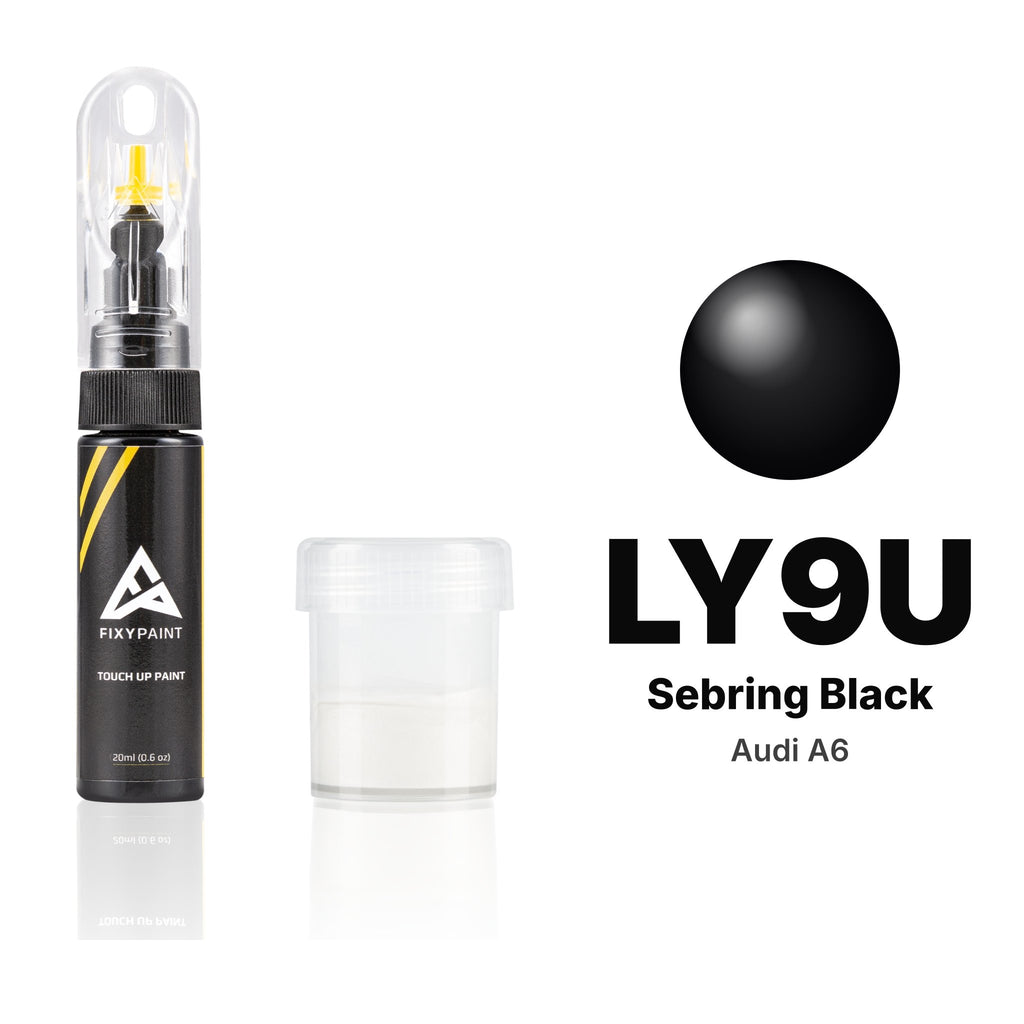 Touch-up paint for Audi A6 LY9U Sebring Black, Standard kit