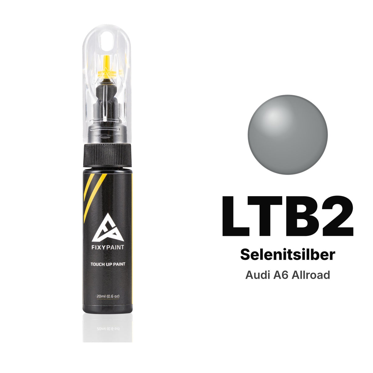 Touch-up paint for Audi A6 Allroad LTB2 Selenitsilber, Basic kit