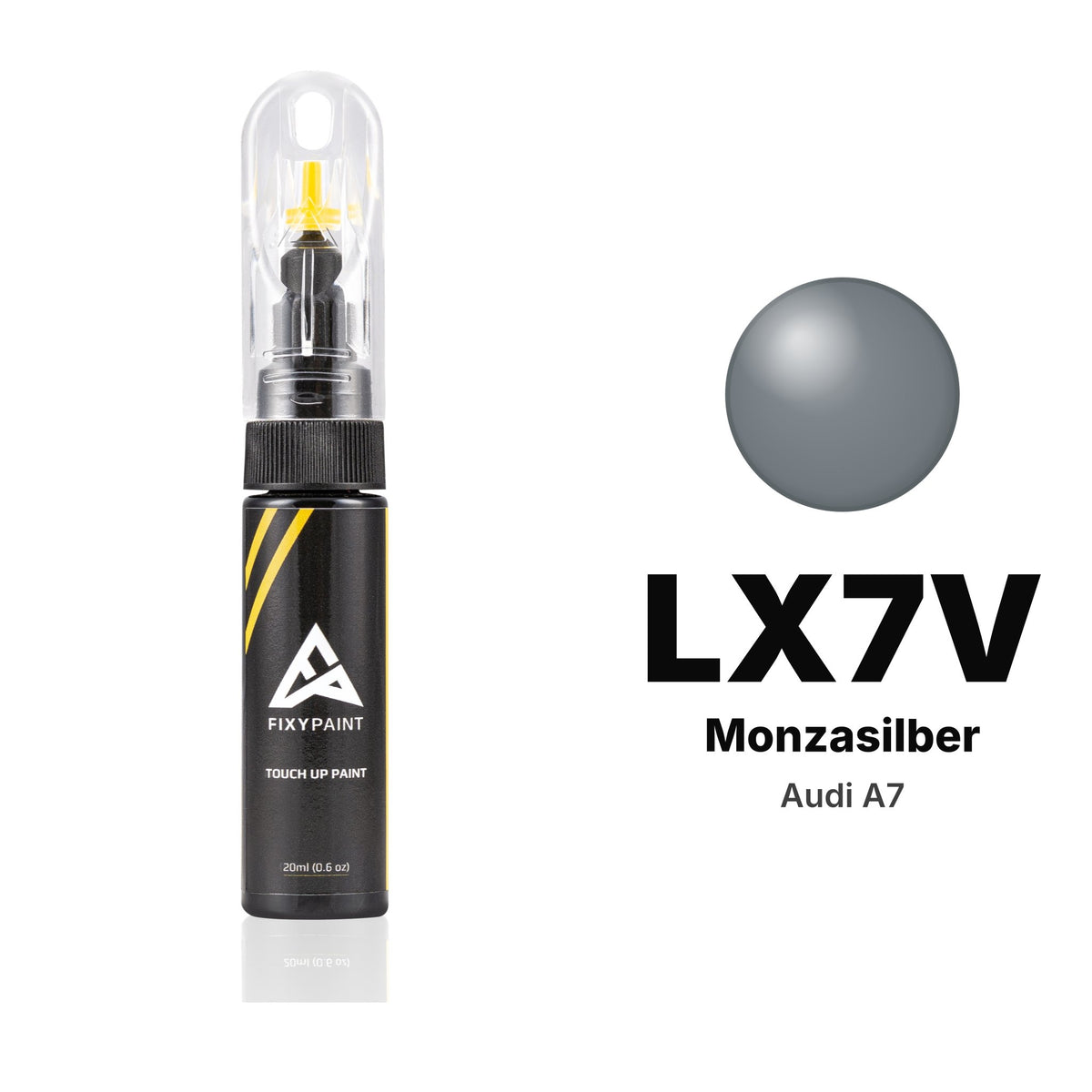 Audi A7 LX7V Monzasilber touch-up paint, Basic kit