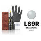 Touch-up paint for Audi A7 LS9R Glacier White, Complete kit
