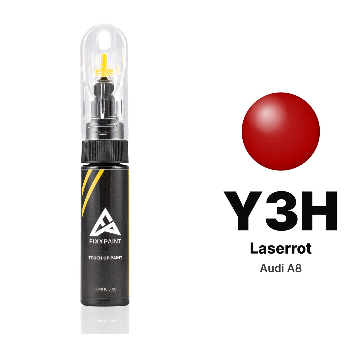 Audi A8 Y3H Laserrot touch-up paint, Basic kit