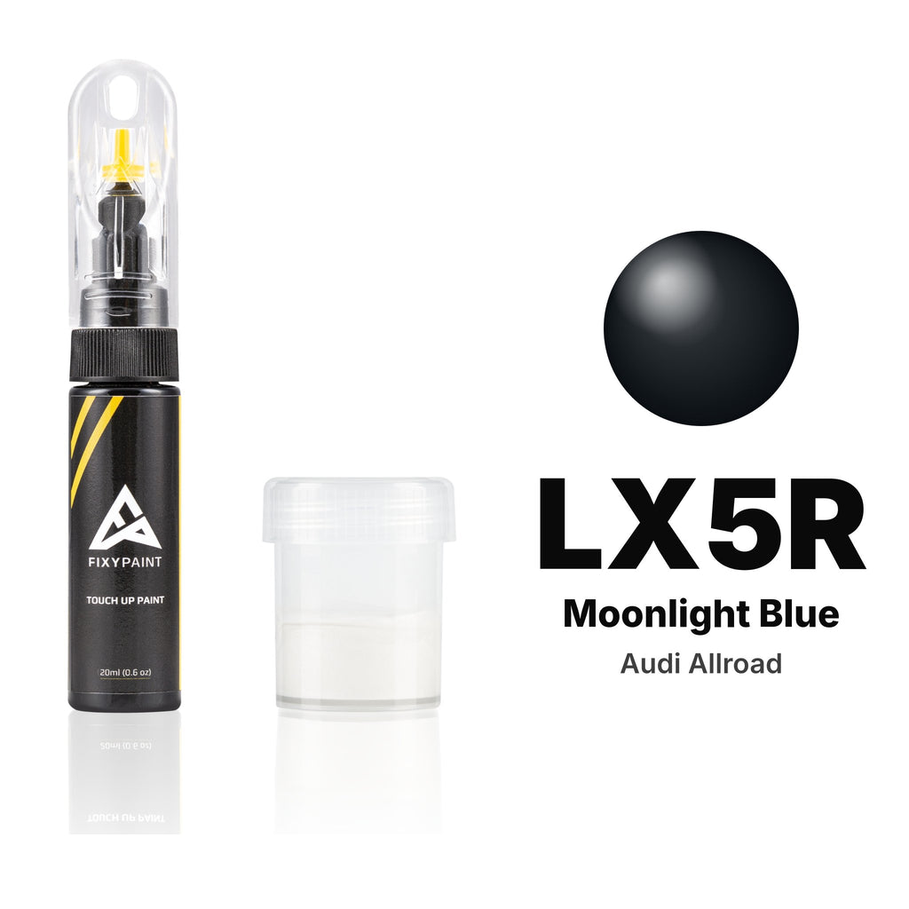 Lackstift für Audi Allroad – LX5R Moonlight Blue (2013–2017), Set Standard