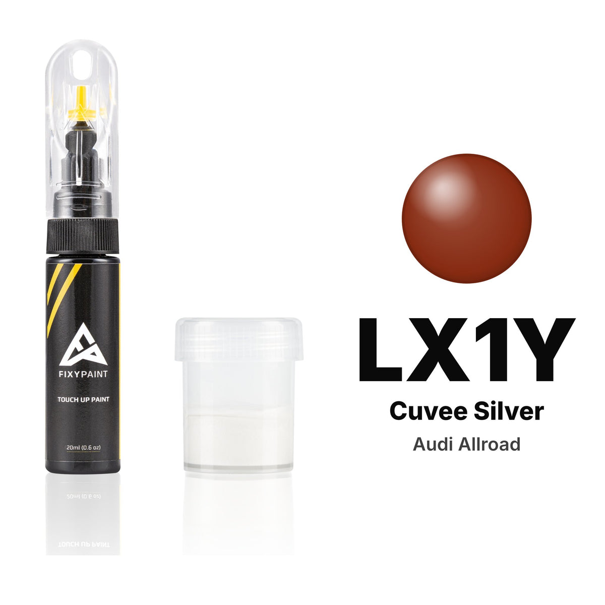 Touch-up paint for Audi Allroad LX1Y Cuvee Silver, Standard kit