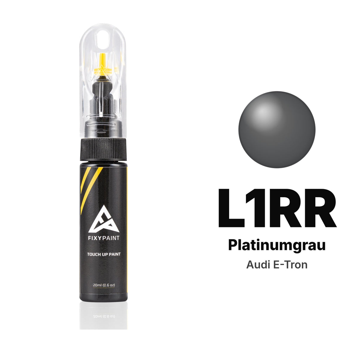 Audi E-Tron L1RR Platinumgrau touch-up paint, Basic kit
