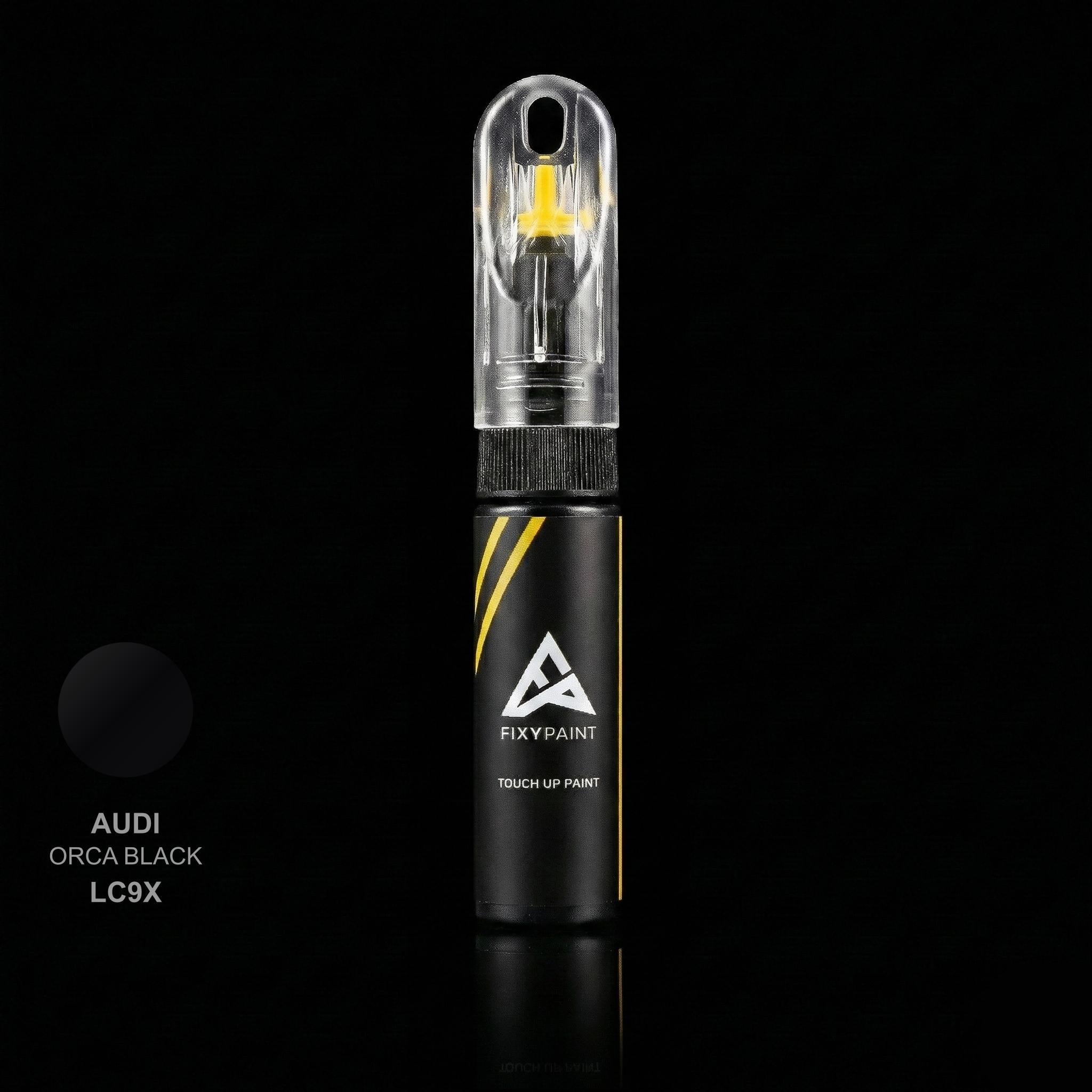 Audi Q7 touch up paint kit - DEEP BLACK LC9X scratch repair