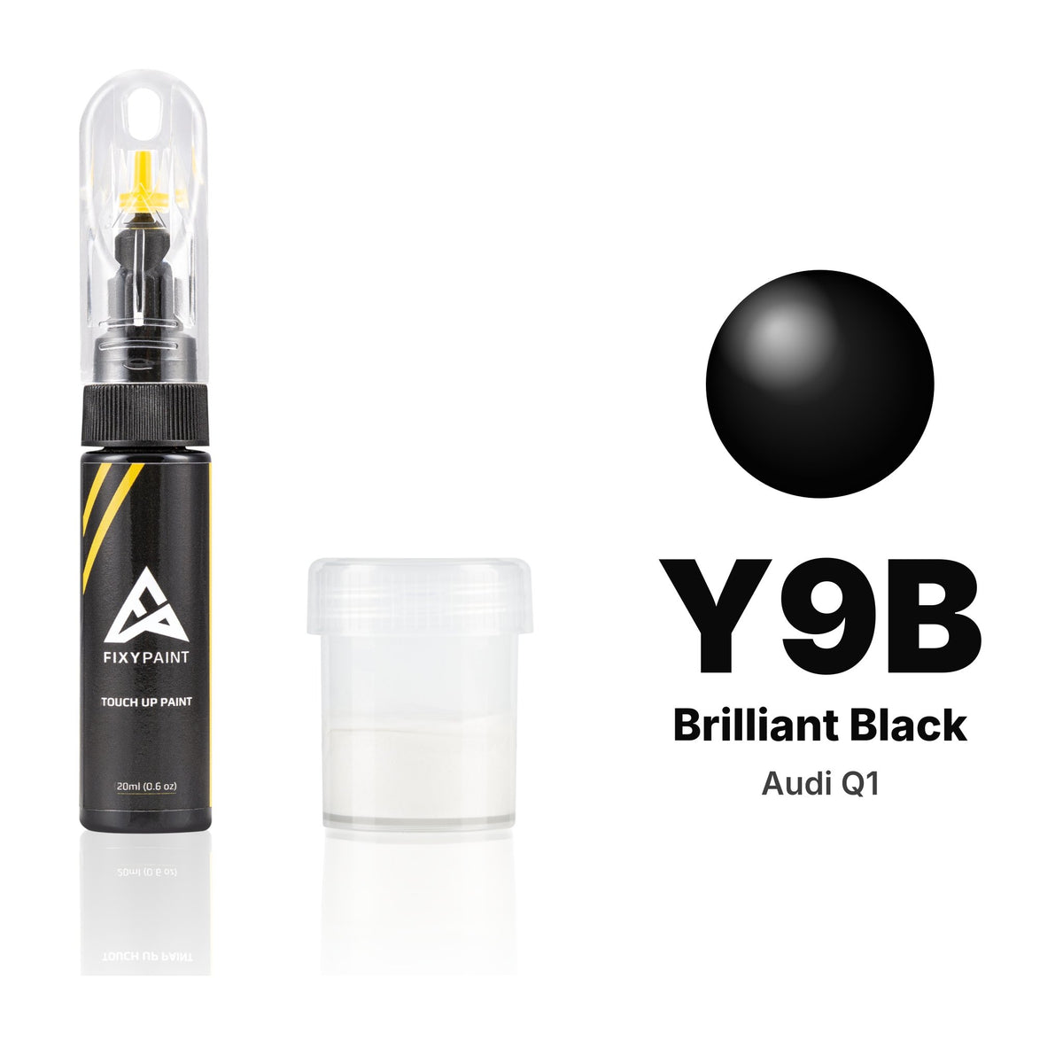 Touch-up paint for Audi Q1 Y9B Brilliant Black, Standard kit