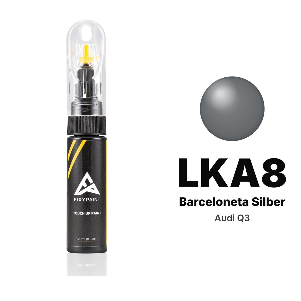 Touch-up paint for Audi Q3 LKA8 Barceloneta Silber, Basic kit