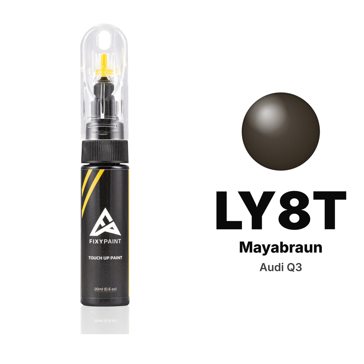Audi Q3 LY8T Mayabraun touch-up paint, Basic kit